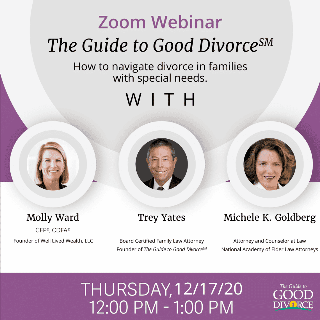 The Guide to Good Divorce Fall 2020 Webinar 12 17 20 Special